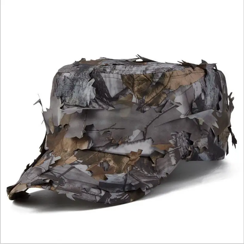 Тактическая Маскировочная плоская кепка камуфляжная снайперская