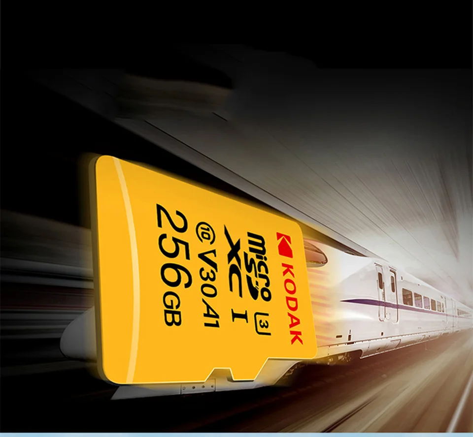 Kodak высокая скорость 32 Гб 64 Гб Micro SD карта класс 10 U3 4K cartao de memoria 128 ГБ Флэш-карта памяти 256 ГБ mecard Micro sd kart