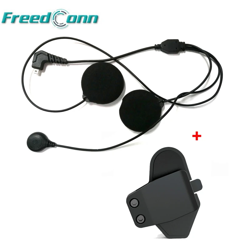 Зажим для микрофона FreedConn микрофон с креплением на кронштейне шлема Bluetooth