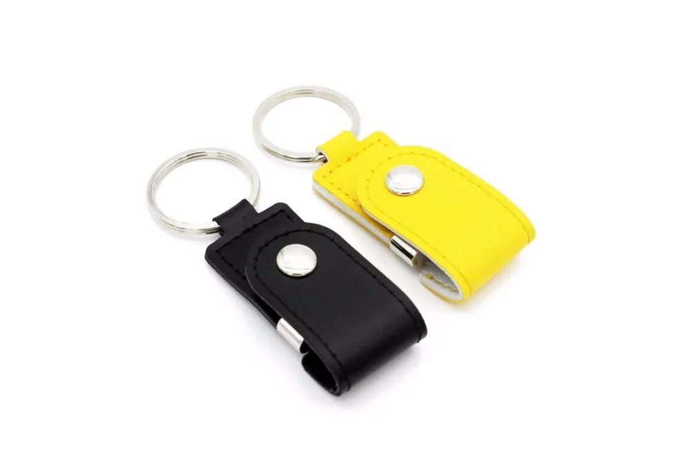 POWERONE металлический кожаный брелок Флешка usb флеш-накопитель 64 ГБ 32 ГБ 8 ГБ USB 2,0 коммерческий usn флеш-накопитель карта памяти