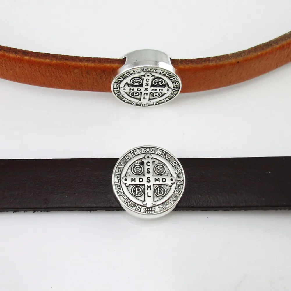 100 шт. орден Святого Бенедикта для кожаный браслет | Украшения и аксессуары