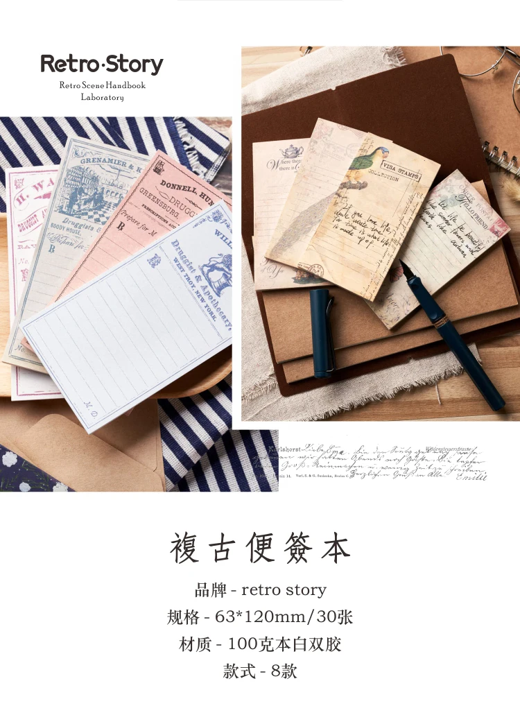 Винтаж 30 страниц попугай почтовое отделение/гриб блокнот Sticky Notes Papelaria школа питания Закладка сообщения