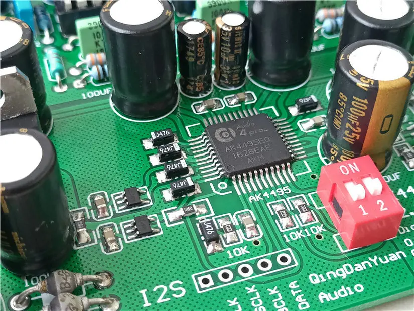 AK4495S AK4495SEQ ies DAC аудио декодер плата Поддержка 32 бит 768K декодер