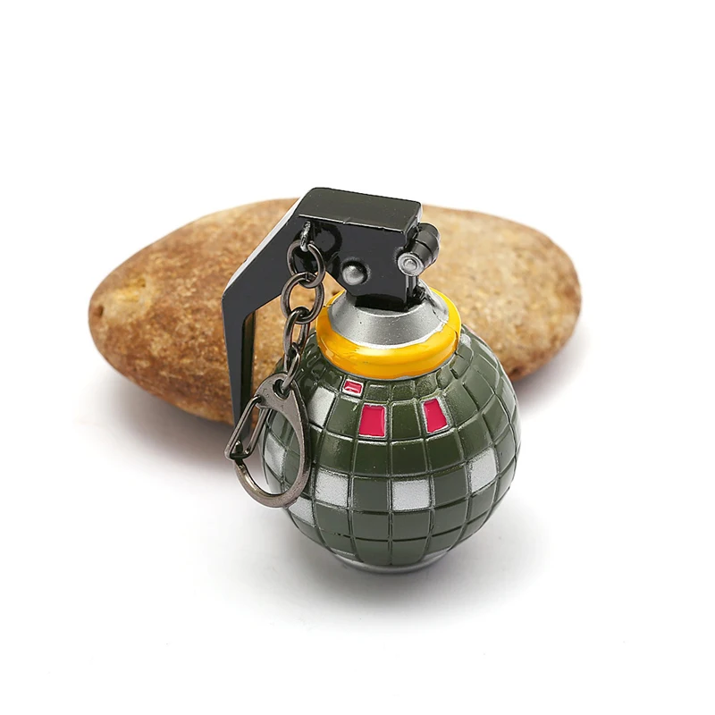 Hot Selling Diy Handmade Model Grenades Frag Keychain FPS Bomb Games Llaveros Brelok Weapon Gamer Souvenirs Jewelry Bom | Украшения и