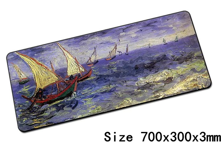 Коврик для мыши с картой старого мира 700x300x3 мм, коврик для мыши, коврик для компьютера, коврик для мыши Ван Гога, игровой коврик для мыши для геймера, коврик для мыши с клавиатурой - Цвет: Size 700x300x3mm