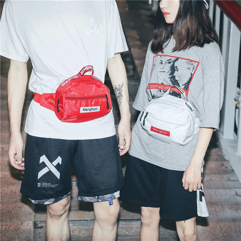 Menghuo Brand New Leisure Fanny Waist Pack Women Shoulder Belly Men Belt Handbags Female Crossbody Handbag bag | Багаж и сумки