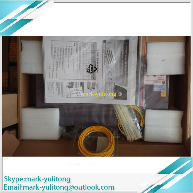 

Hua wei WLAN OLT MA5626 GEPON ONU 24 port module ftth connecter ma 5626