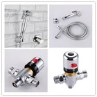 Ручной портативный распылитель для биде Toliet, латунный спрей для туалета, душа, 3 способа термостатический смесительный клапан из латуни