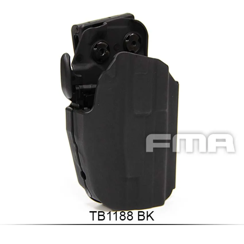 FMA GLS5 Glock пистолет сумка поясная система TB1188 BK тактический журнал охотничья сумка чехол - Цвет: TB1188 BK