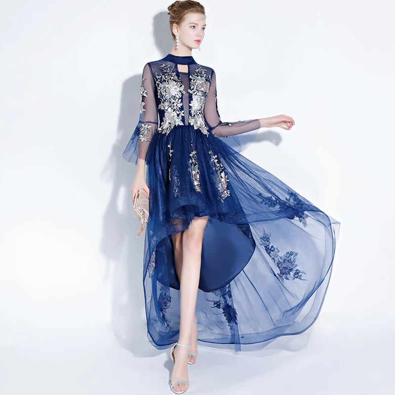 Классические винтажные вечерние платья Mrs Win с рукавом три четверти и винтажной