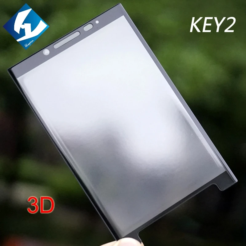 10 шт./лот 3D изогнутые для BlackBerry KEY2 полный охват 9 H Экран протектор Закаленное