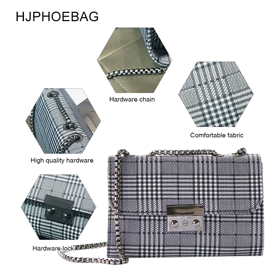 Маленькая сумочка HJPHOEBAG сумка мессенджер из искусственной кожи клатч