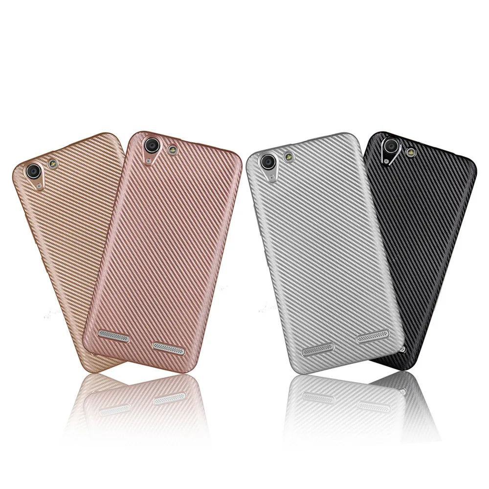 Гибкий Мягкий Силиконовый ТПУ чехол из углеродного волокна высокого качества