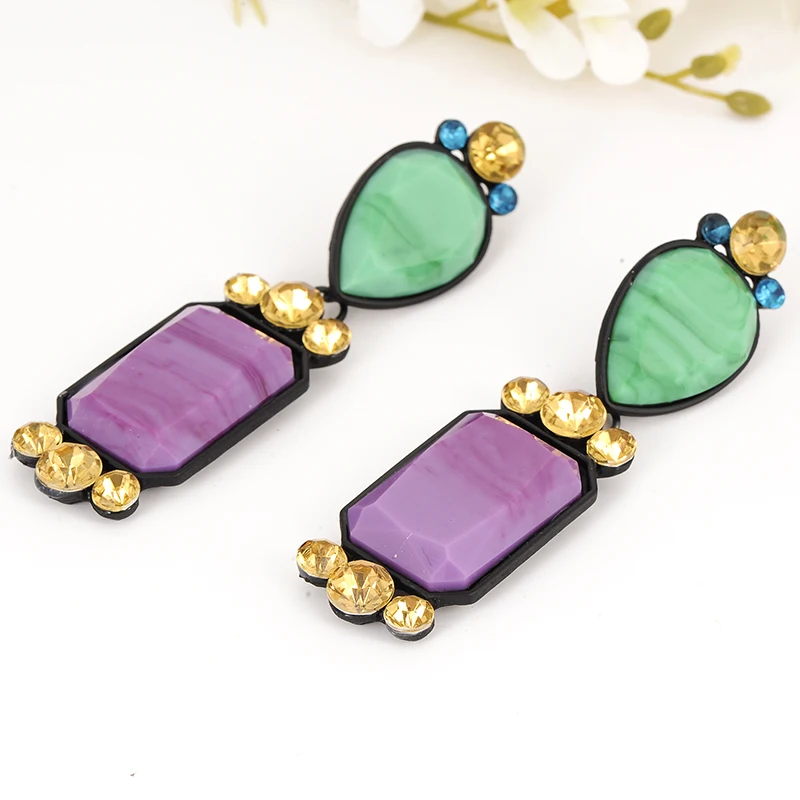 Boho Винтаж Геометрическая себе серьги для Для женщин Bijoux Макси Jewelry Шарм