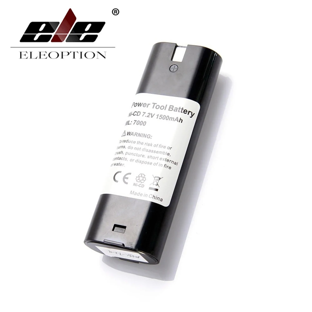 Аккумулятор ELEOPTION для электроинструмента Makita 191679 9 192532 2 192695 4 632002 632003 7000 7002 7033 UM1000D