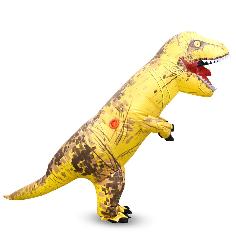 5 цветов надувной динозавр T REX костюмы для взрослых детей 2 м Blowup Dragon Rex костюм на