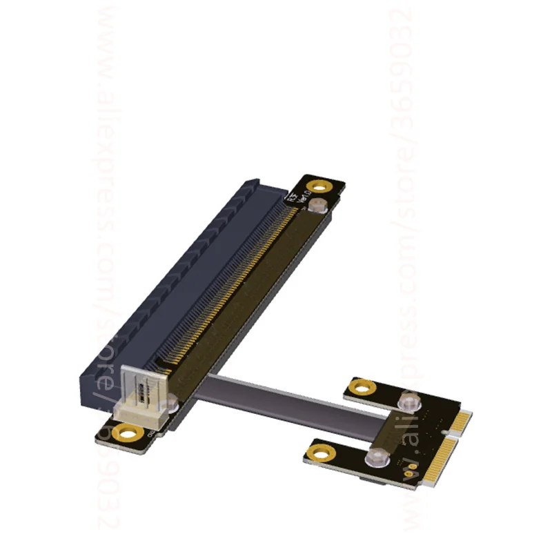 Мини PCI e mPCIe WAN Wi Fi до PCIe x16 E 16x адаптер Riser Gen3.0 Mini ленточный кабель pci для карты 128