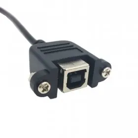 Mini USB 5pin папа к B мама Панельное крепление Тип кабеля 20 см с винтами | Компьютеры и
