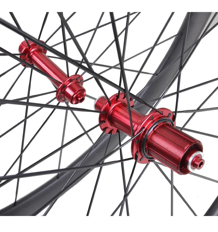 700C R13 Clincher 50 мм Дорожный велосипед колесная карбоновые Колеса 23 мм шириной 3 к матовый