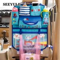 1pc new cute car seat back organizer cover storage bag container baby kid tissue umbrella drink holder accessories for vw audi
