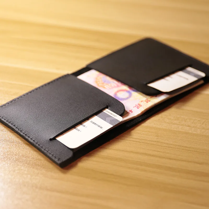 Мужские кожаные кошельки SIKU маленькие для карт модный тонкий бумажник|slim wallet|fashion