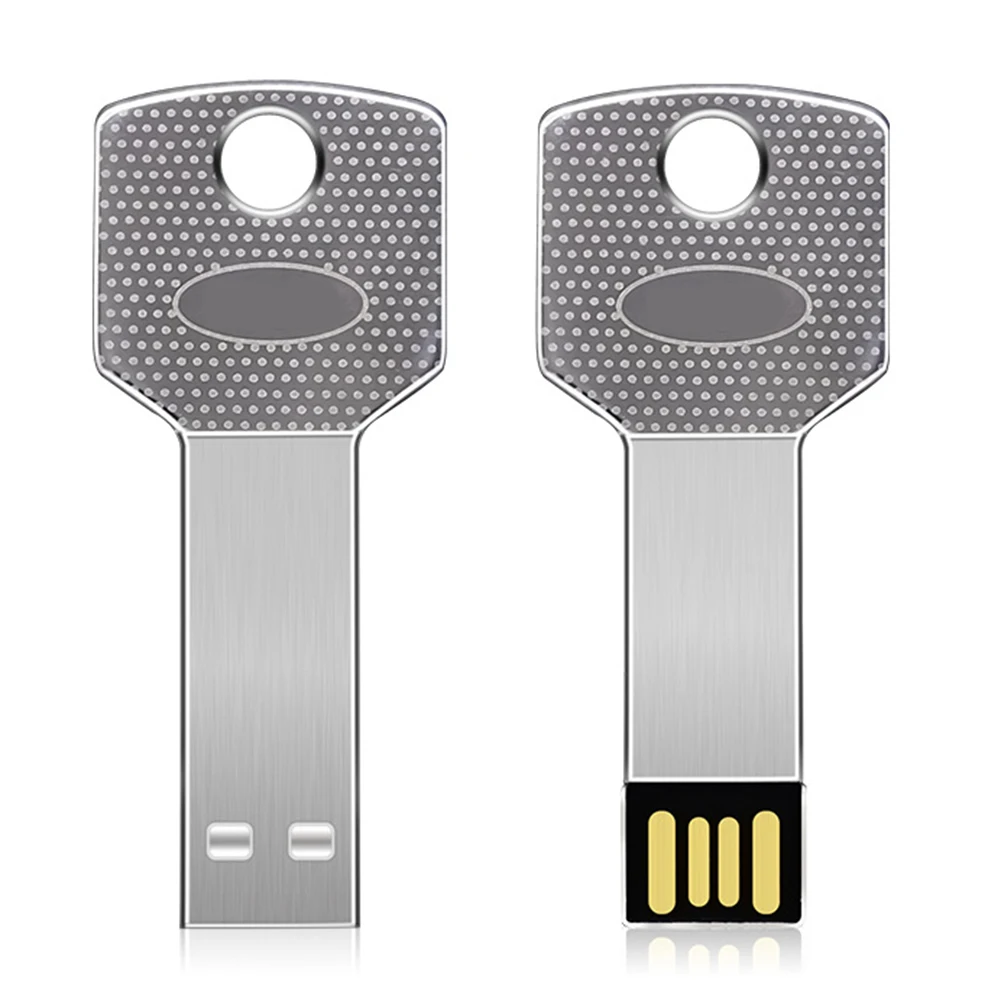 4G/8G/16G/32G/64G u-диск водонепроницаемый ключ из нержавеющей стали USB2.0 2500 МБ/с. скорость передачи флэш-накопитель ультра-тонкий ключ