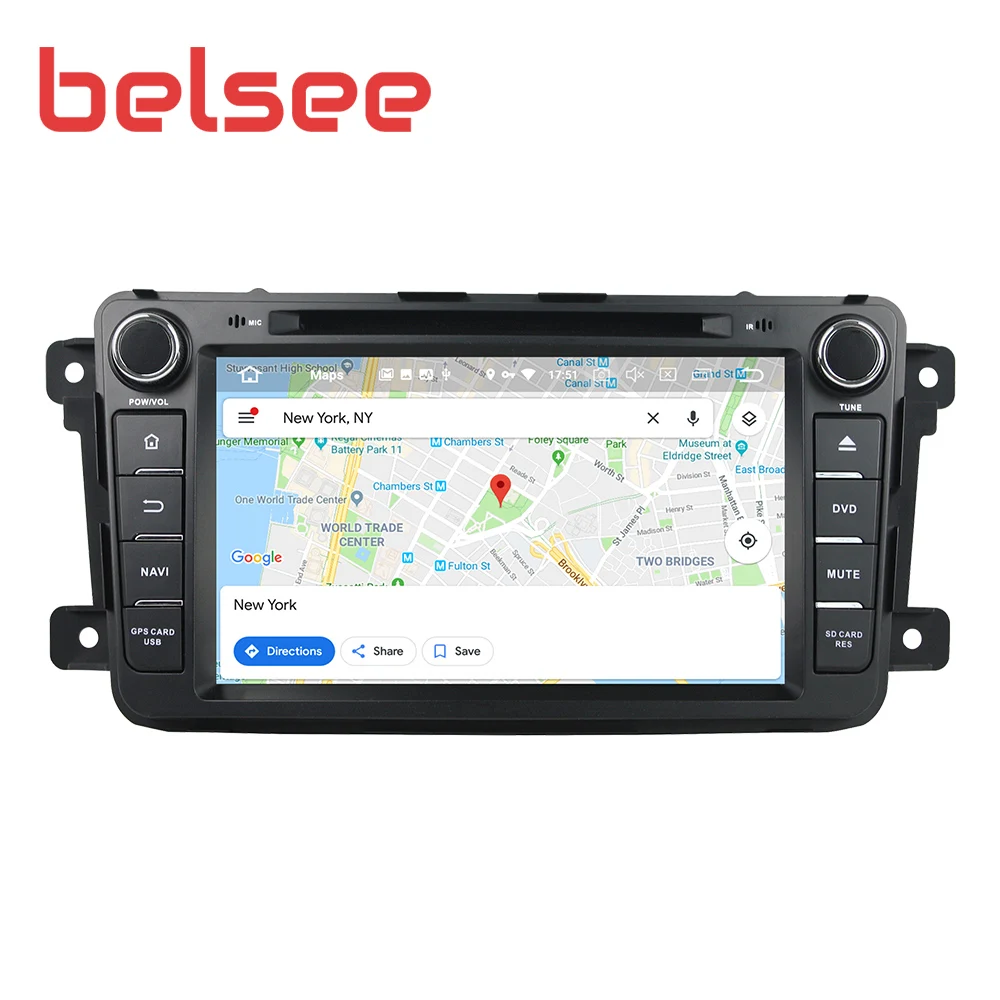 Belsee для Mazda CX-9 CX9 Android 9,0 автомобильный стерео радио 8 ядерный 4 ГБ 2 Din gps головное устройство Авторадио Мультимедиа DVD плеер