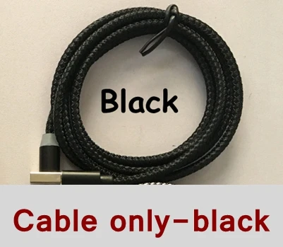 Cable-Only-Black Новые 3 в 1 Многофункциональный магнитный кабель для зарядки телефона Тип-C эффектом приближения C зарядкой Micro-USB 8-Pin Супер Магнитная Адсорбция w/светодиодный - Цвет: Cable-Only-Black