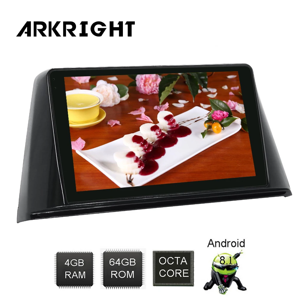 DVD плеер/Автомагнитола ARKRIGHT 9 дюймов 2Din Android 8 1 GPS для Peugeot 308 2016 мультимедийный