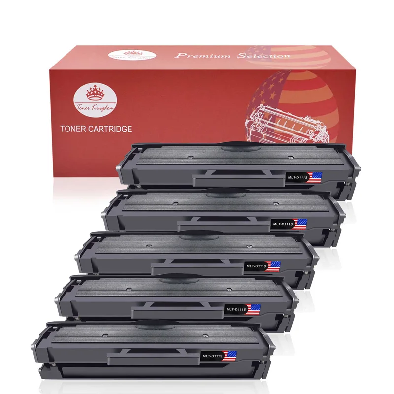 Тонер Королевство 5 упак. MLT D111S картриджи для Samsung Xpress m2021 M2020W M2026 M2026W M2071W M2071FH M2070 M2071
