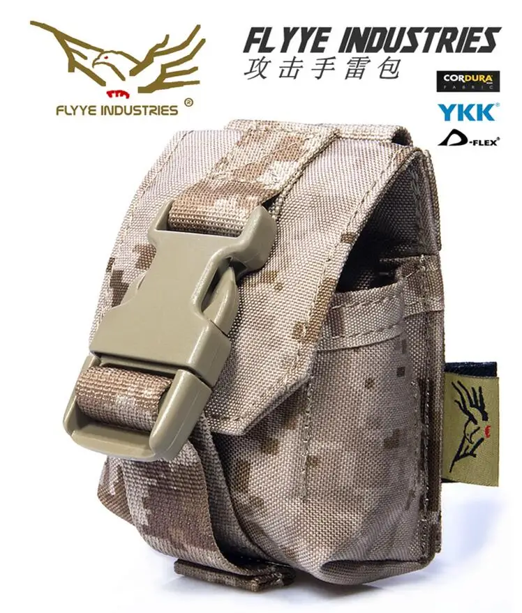 FLYYE МОЛЛ гранат атака сумка военный кемпинг походы модульный боевой карман CORDURA PH