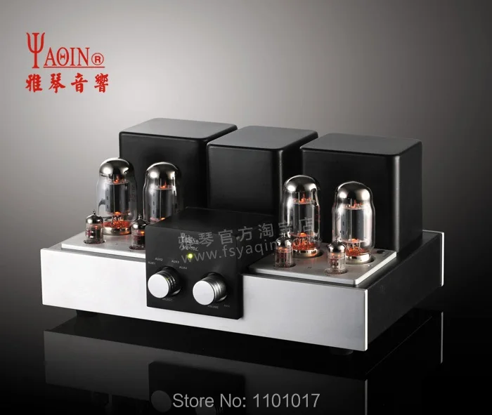 Ламповый усилитель YAQIN MC 50L KT88 с нажимным вытяжным трубчатым усилителем HIFI EXQUIS Class