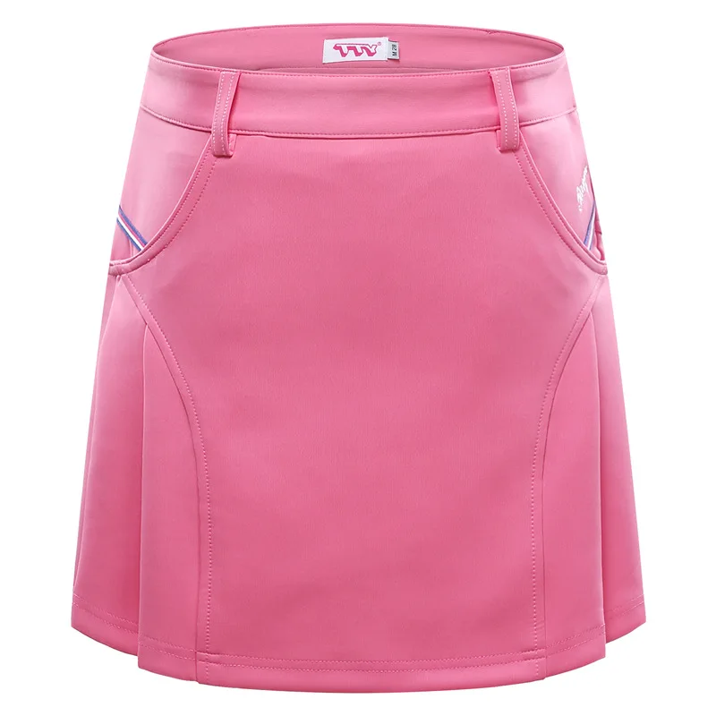 Плиссированная юбка для гольфа женская короткая бадминтона и тенниса спортивная