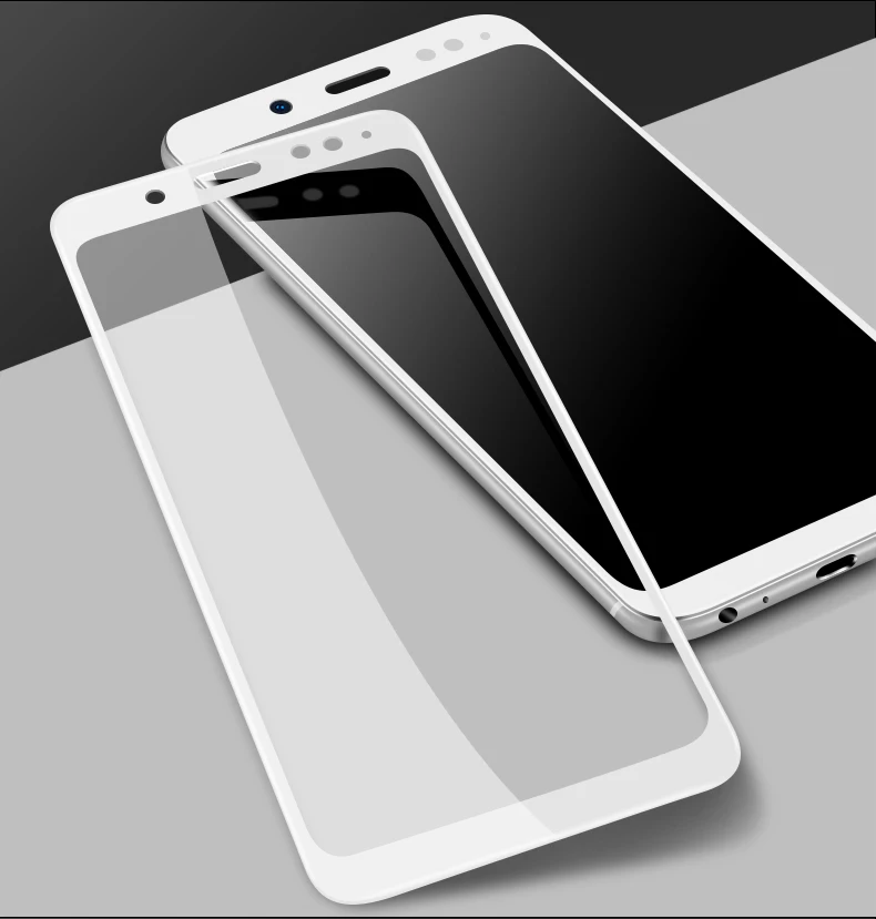 White Защитное закаленное стекло для сяоми редми ноут 5 стекло xiaomi redmi note 5 glass стекло на экрана ксиоми редми нот 5 про - Цвет: White