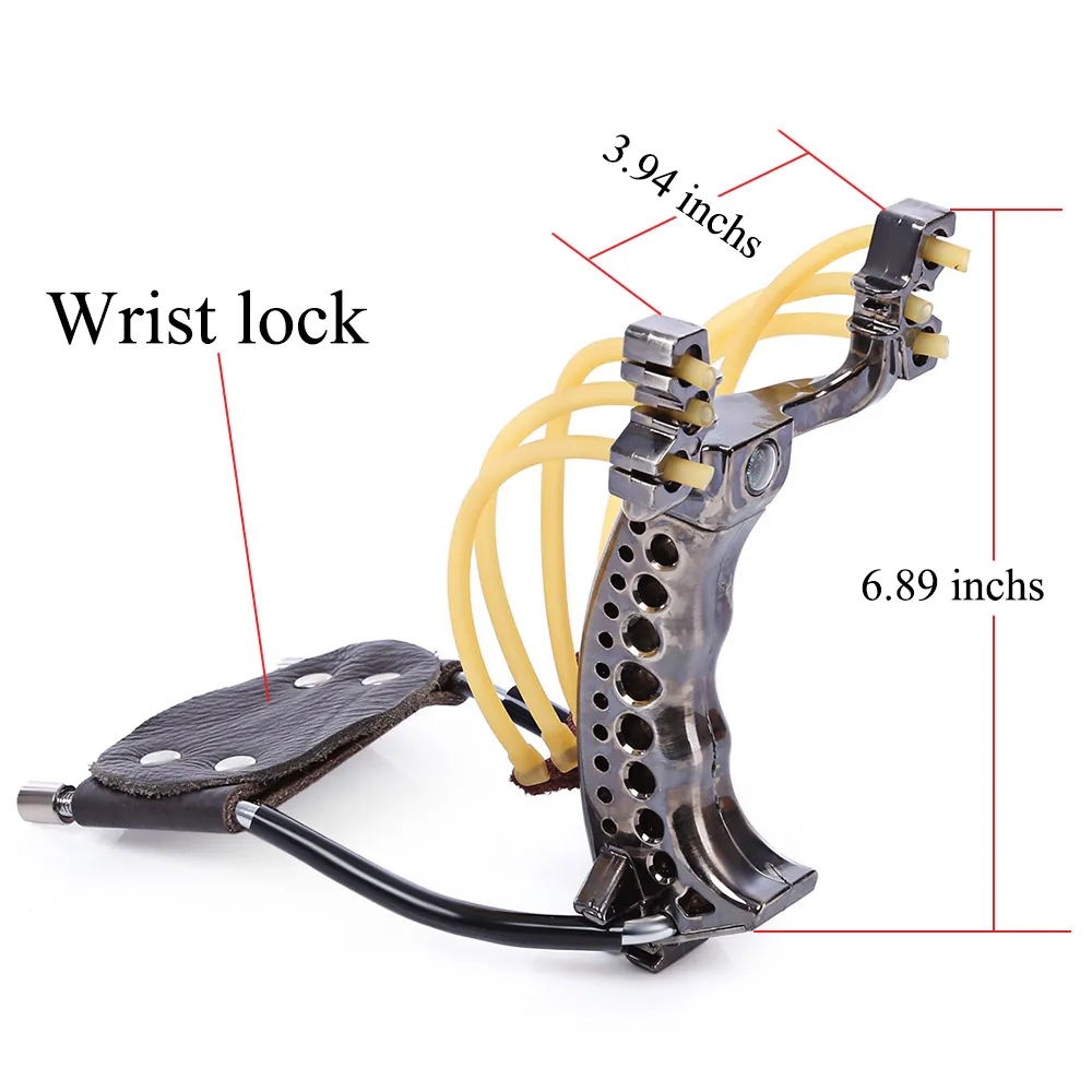 2 складные резиновые ленты Рогатка для запястья инструменты игр на открытом