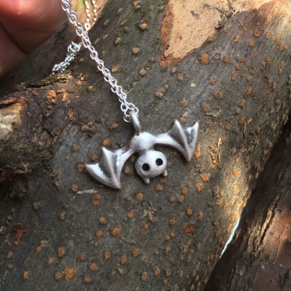 Женское Ожерелье летучая мышь на Хэллоуин | Украшения и аксессуары