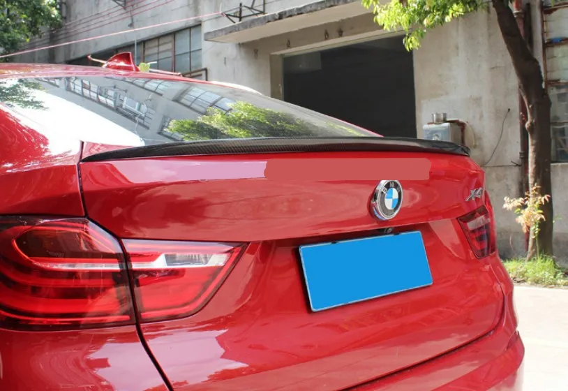 Спойлер из углеродного волокна для BMW X4 F26 2014 2015 2016 2017 высококачественные Спойлеры