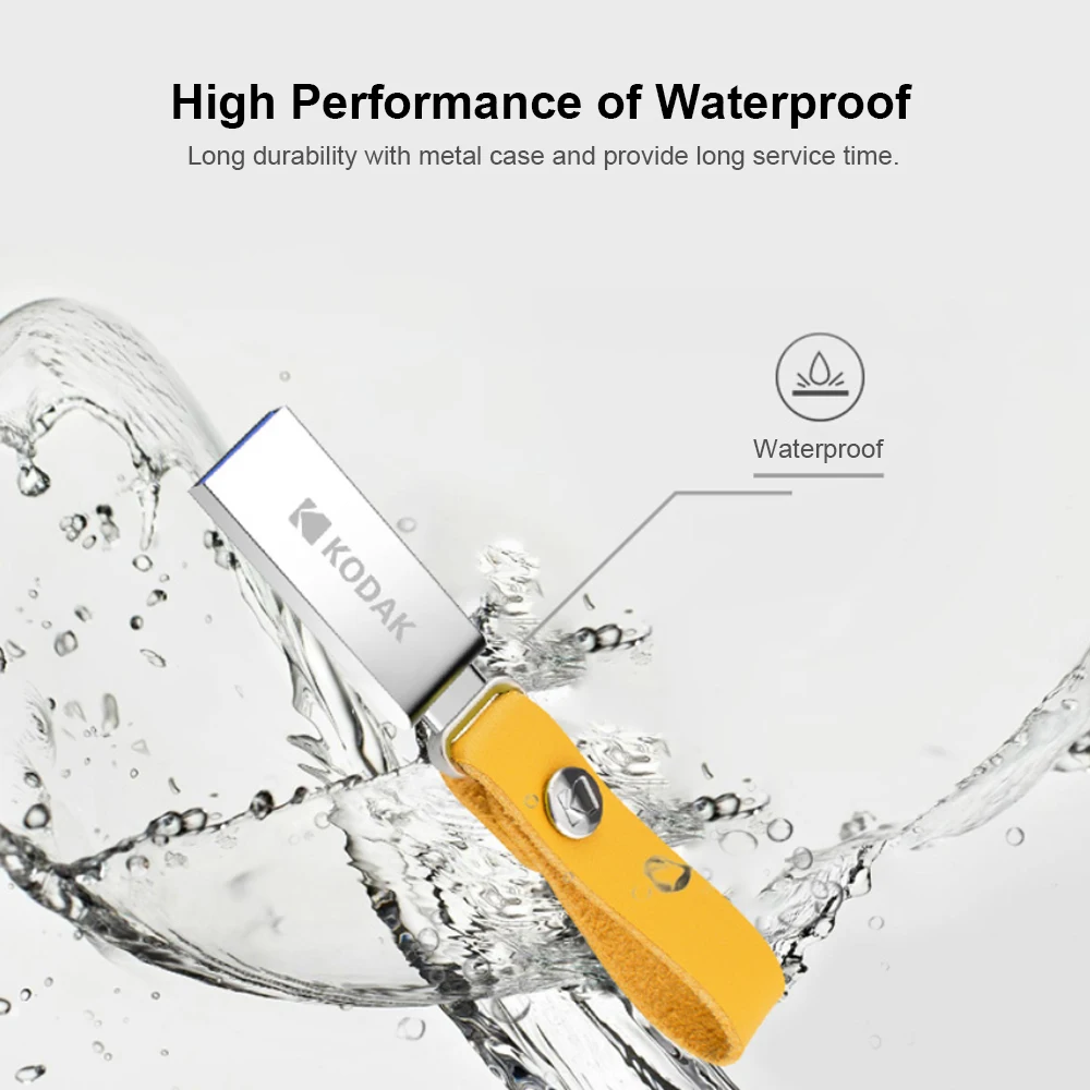 Kodak pendrive K123 USB 3 0 металлический флеш-накопитель 16 ГБ 32 64 Гб 128 U диск OTG подарок |