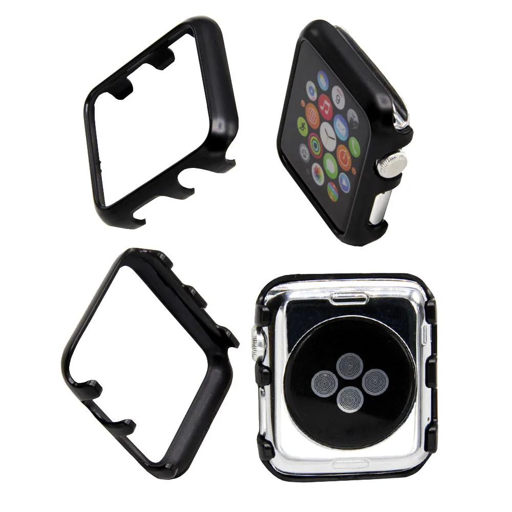 Высококачественный чехол из поликарбоната для Apple Watch серии 3 2 1 защитный бампер 38