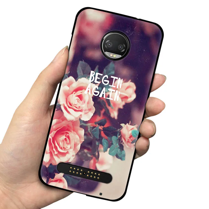 39 EiiMoo мягкий силиконовый для Motorola Moto Z2 Force XT1789 чехол Чехол на телефон с изображениями героев мультфильмов для Motorola Z 2 для Motorola Moto Z2 Force чехол - Цвет: 39
