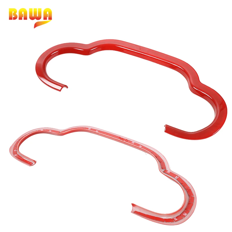 

BAWA Interior Mouldings ABS Dashboard Panel Decoration Cover Sticker for Jeep Wangler JK 2007-2010 Car Interior Accessories