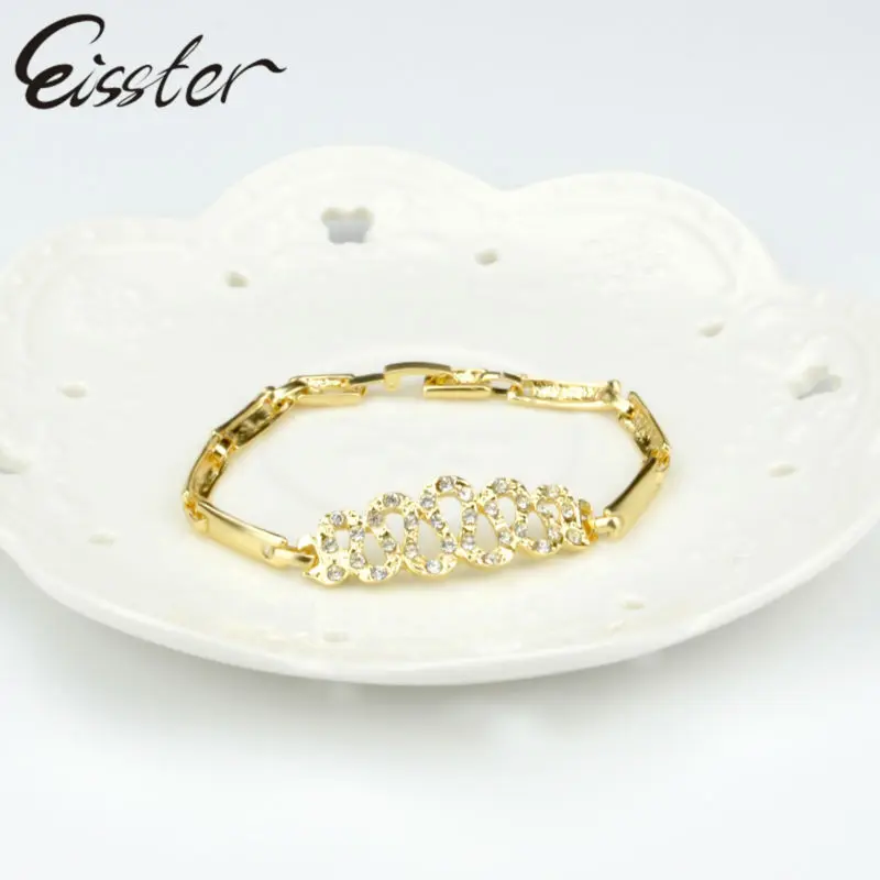 Eisster Women's African Beads Jewelry Sets Women Wedding Set 2017 New Ethiopian Gold Color Crystal Bridal Sieraden | Украшения и