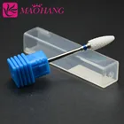 MAOHANG цилиндрическая керамическая насадка, фреза для ногтей, фреза, устройство для дизайна ногтей, электрическая дрель, пилка для маникюра и педикюра