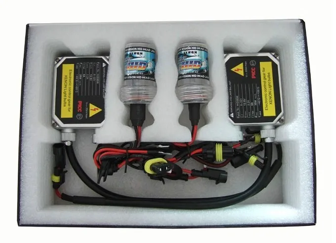 Бесплатная доставка 12 в H1 HID комплект 35 вт 6000k hid ксеноновый для H3 H4 1 H7 H8 H9 H10 H11 H13 9005
