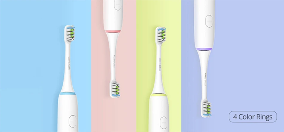 Xiaomi SOOCAS/SOOCARE X1 электрическая зубная щетка Водонепроницаемая USB Перезаряжаемый звуковой Ультра звуковой Интеллектуальный стоматологический уход