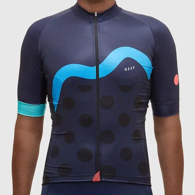 

Stock Cycling Jersey Summer Outdoor Sport Bike Jersey Breathable Mountain Downhill Bicycle Clothing Maillot Ropa Ciclismo Hombre