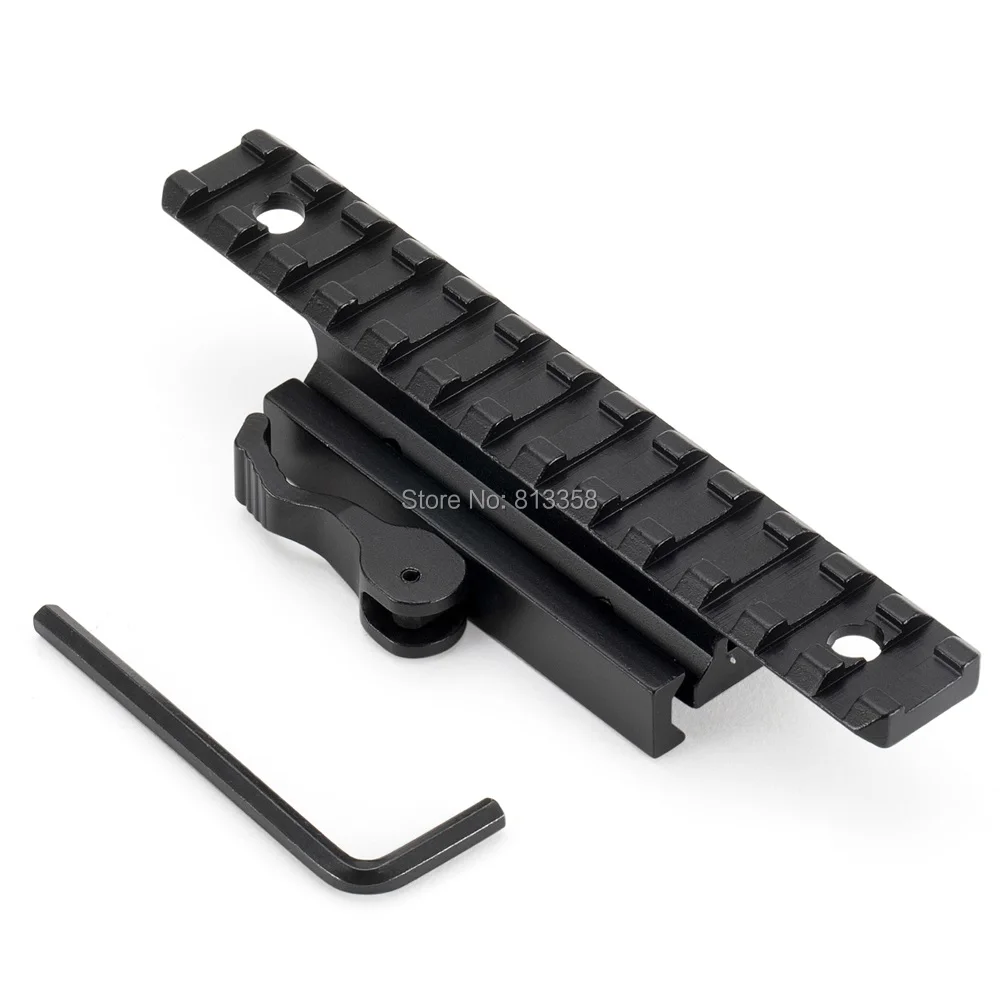 AloneFire Quick Detach Rail 20 мм Пикатинни для охотничьего ружья Аксессуары KCD0038 1 шт