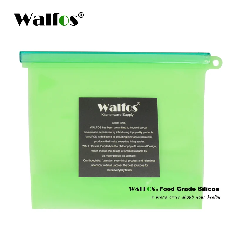 Food grade green WALFOS кулинарные кухонные принадлежности, инструменты, крышки для пищевых продуктов, крышки для обертывания - Цвет: Food grade green