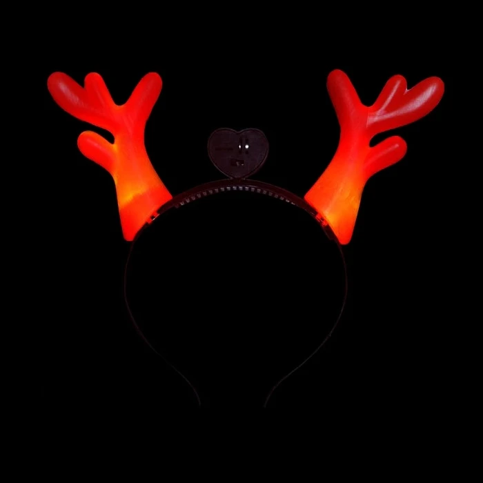 2018 горячее предложение 3 шт мигание оленьи рога Новинка светящаяся Милая повязка