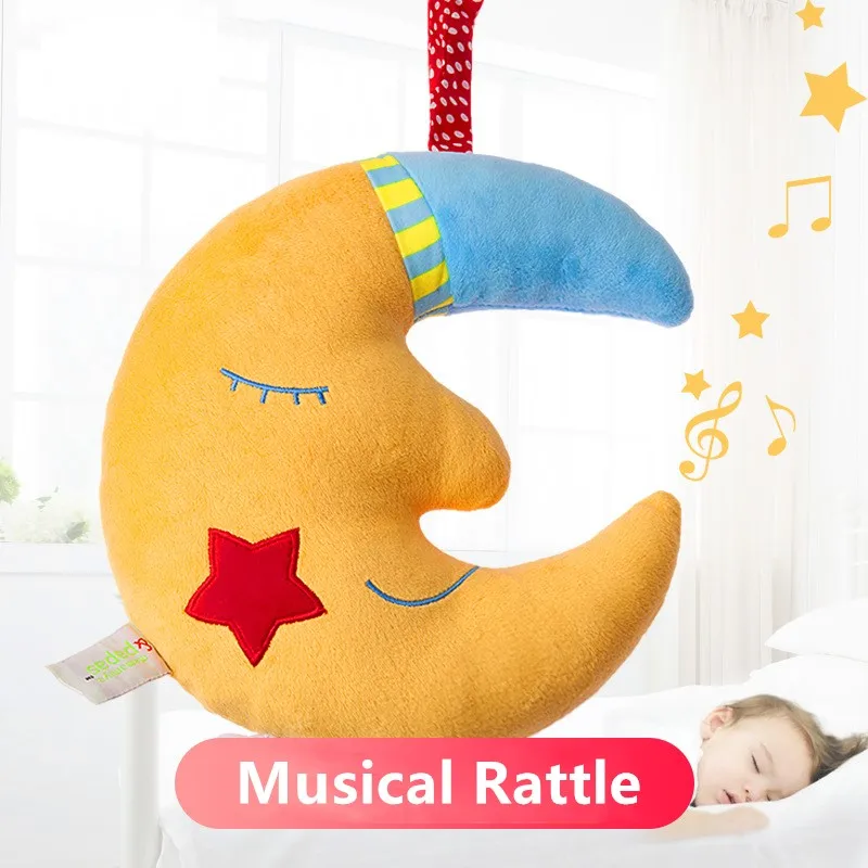 2018 детские погремушки мобильные игрушки для малышей Луна коляски погремушка